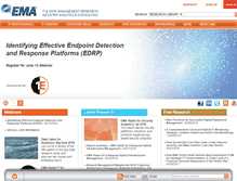 Tablet Screenshot of enterprisemanagement.com